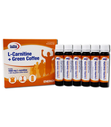 ویال ال کارنیتین و قهوه سبز