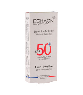 اشااونی کرم ضد آفتاب فلوئیدی بی رنگ چرب SPF 50 حجم 40 میل