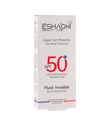 اشااونی کرم ضد آفتاب فلوئیدی بی رنگ خشک SPF 50 حجم 40 میل